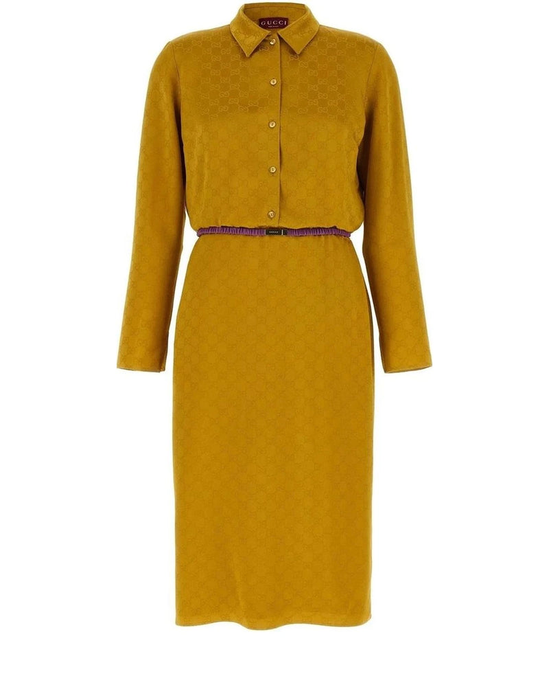 Gucci Dresse in yellow, Viscose