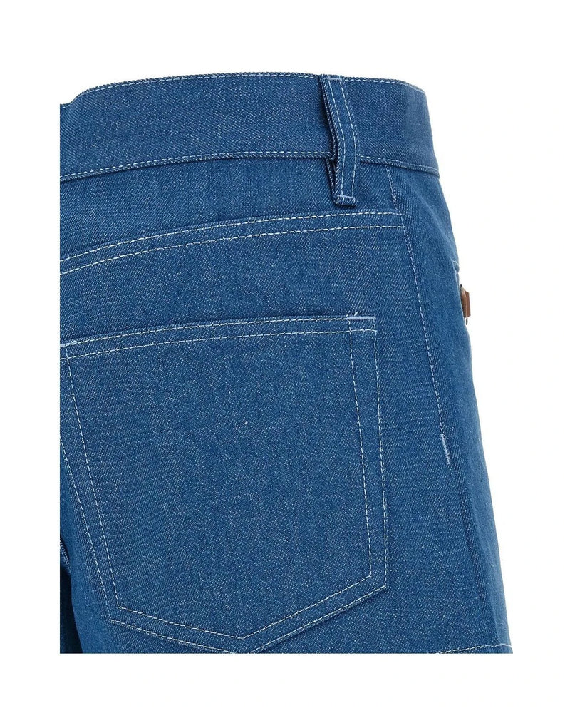 Gucci Denim Short in blue — view 4