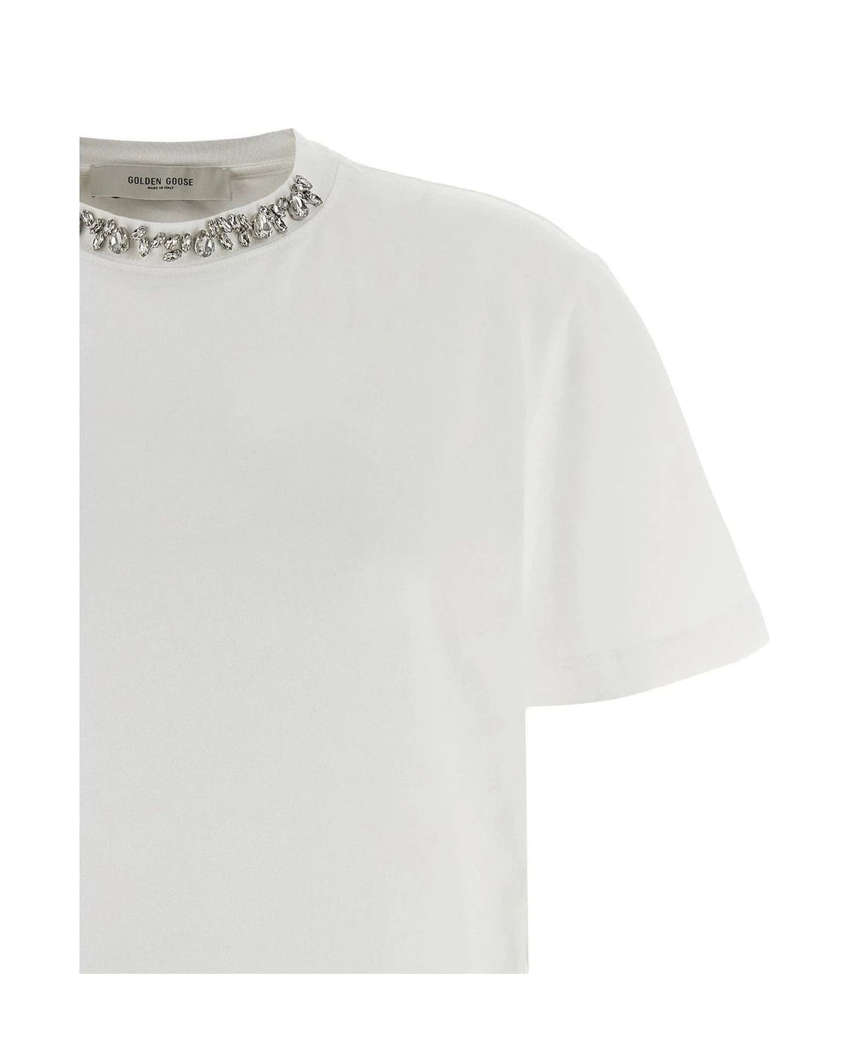 Golden Goose T-Shirt in white, Cotton — view 3