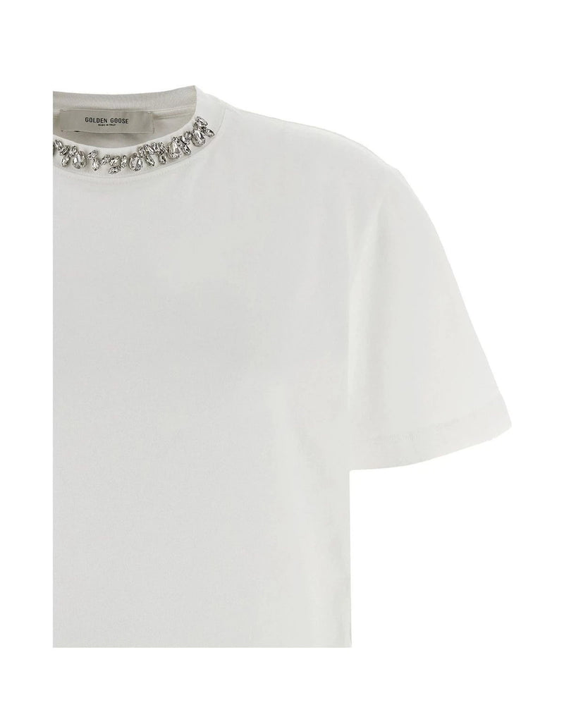 Golden Goose T-Shirt in white, Cotton — view 3