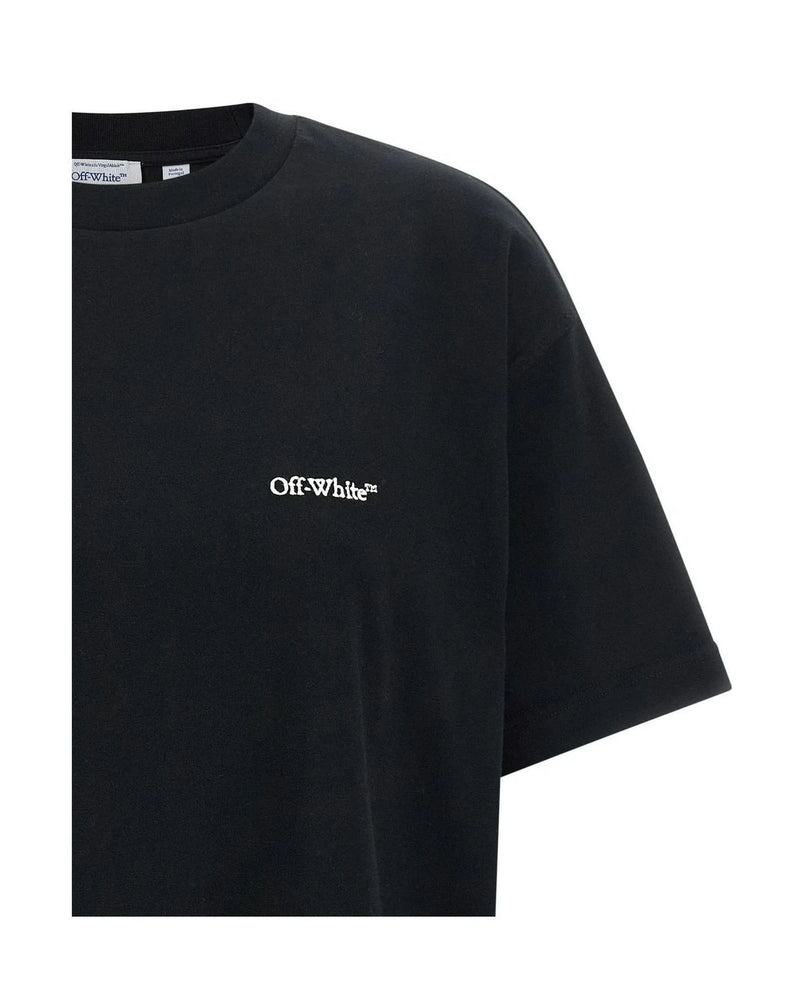 Off-White T-Shirt in black, Cotton — view 3