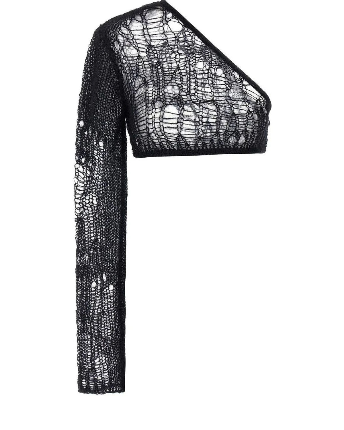 Rick Owens Corset Top in black, Nylon