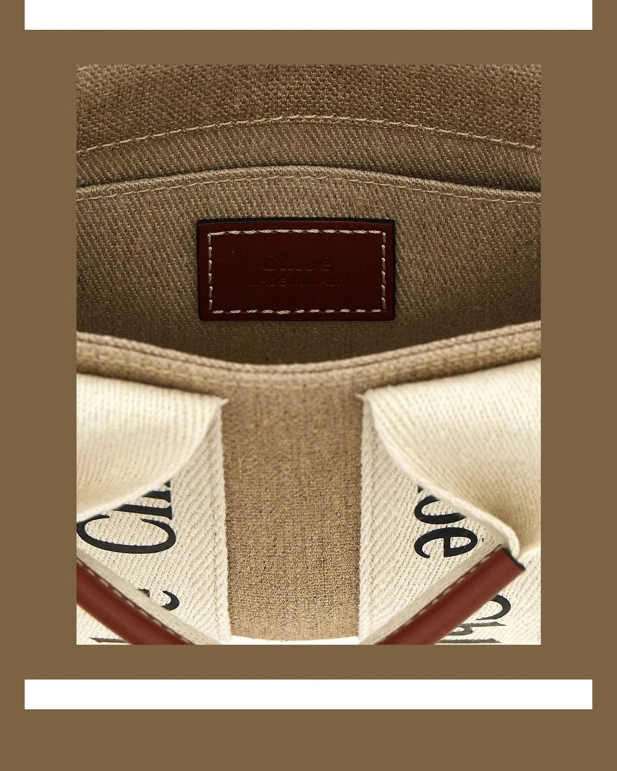 Chloé Tote Bag in multicolor, Calfskin Leather — view 4