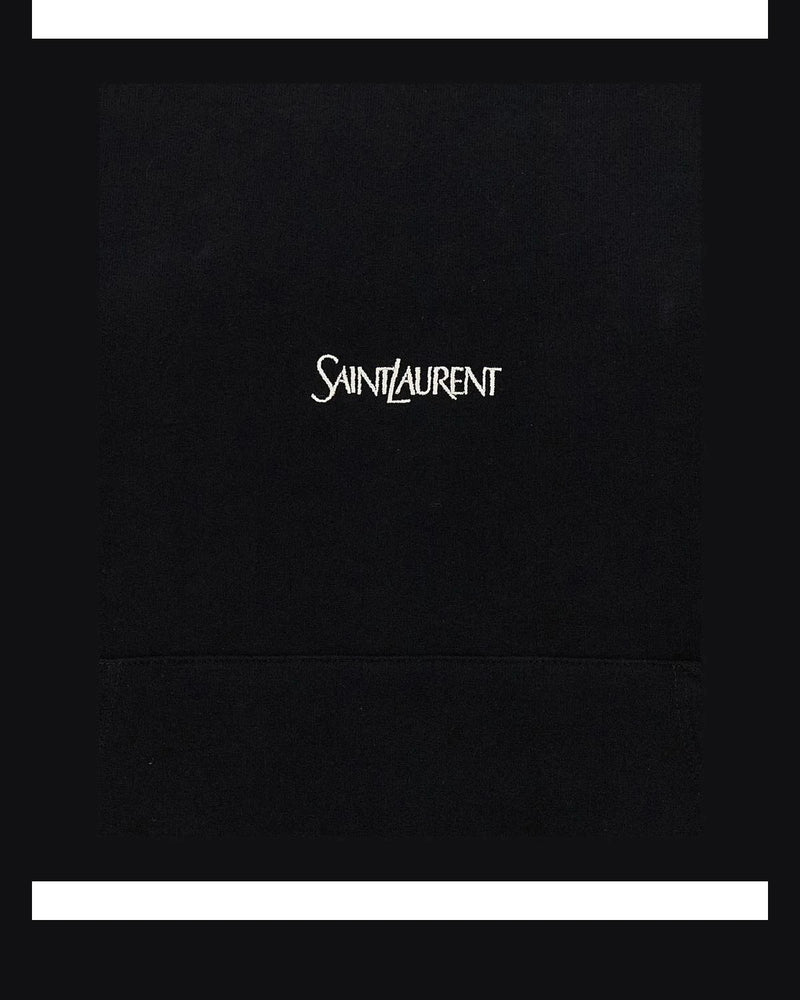 Saint Laurent Hoodie in black, Cotton — view 4
