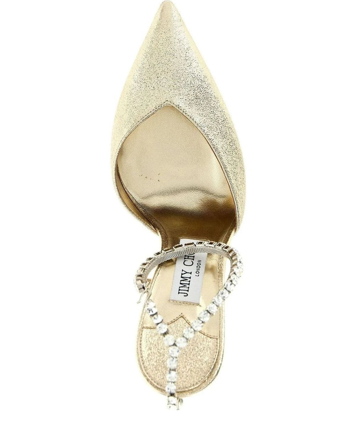 Jimmy Choo Heels in gold — view 4