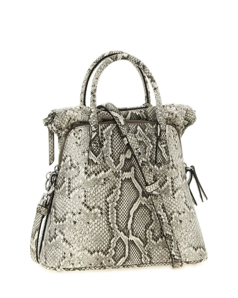 Maison Margiela Satchel Bag in gray, Goat Leather — view 2