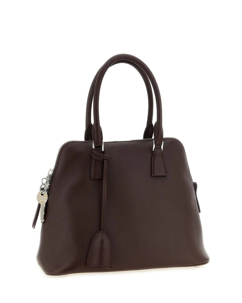 Maison Margiela Satchel Bag in red, Calfskin Leather — view 3