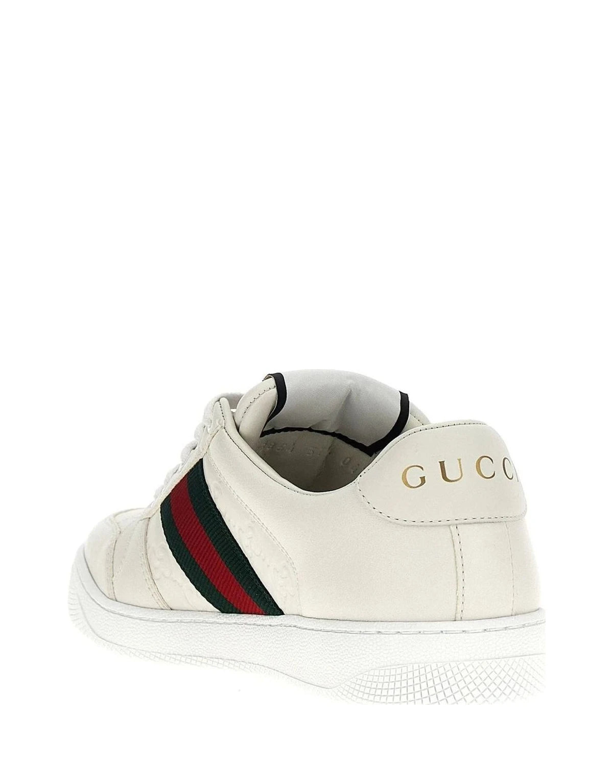 Gucci Sneakers in white, Lamb Leather — view 3