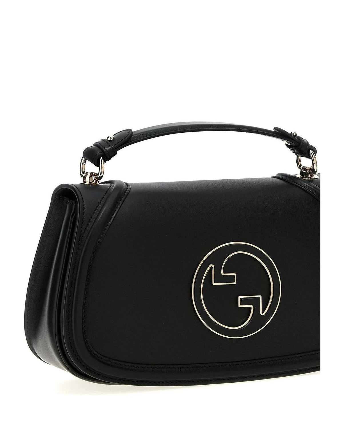 Gucci Baguette Handbag in black, Calfskin Leather — view 3