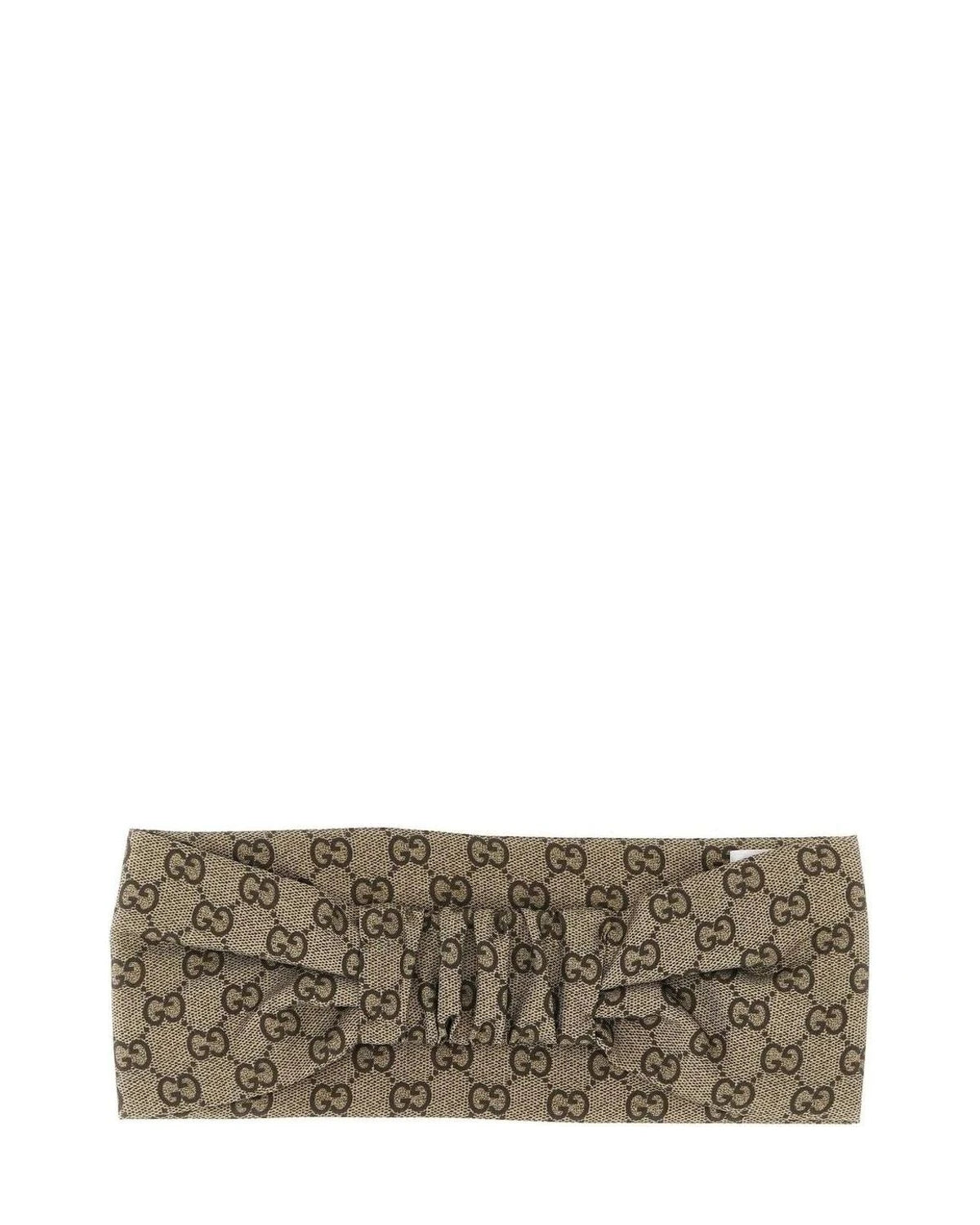 Gucci Headband in beige, Silk — view 2