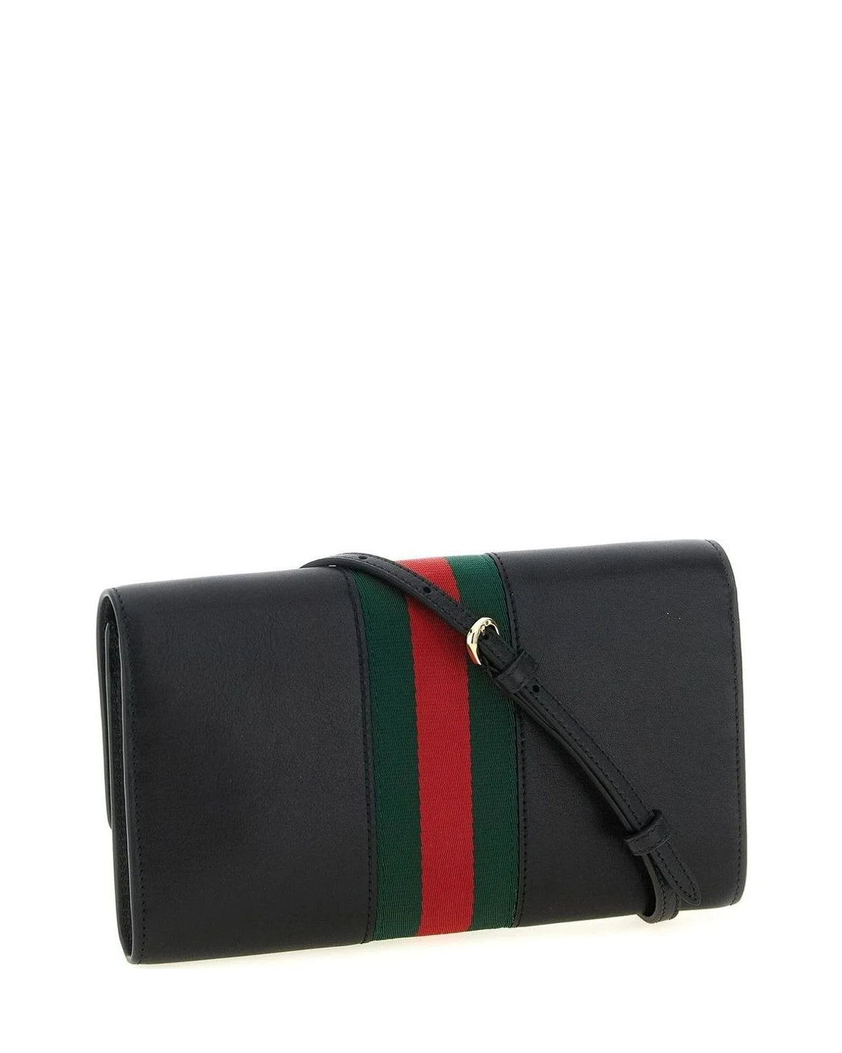 Gucci Clutch Bag in black, Calfskin Leather — view 2
