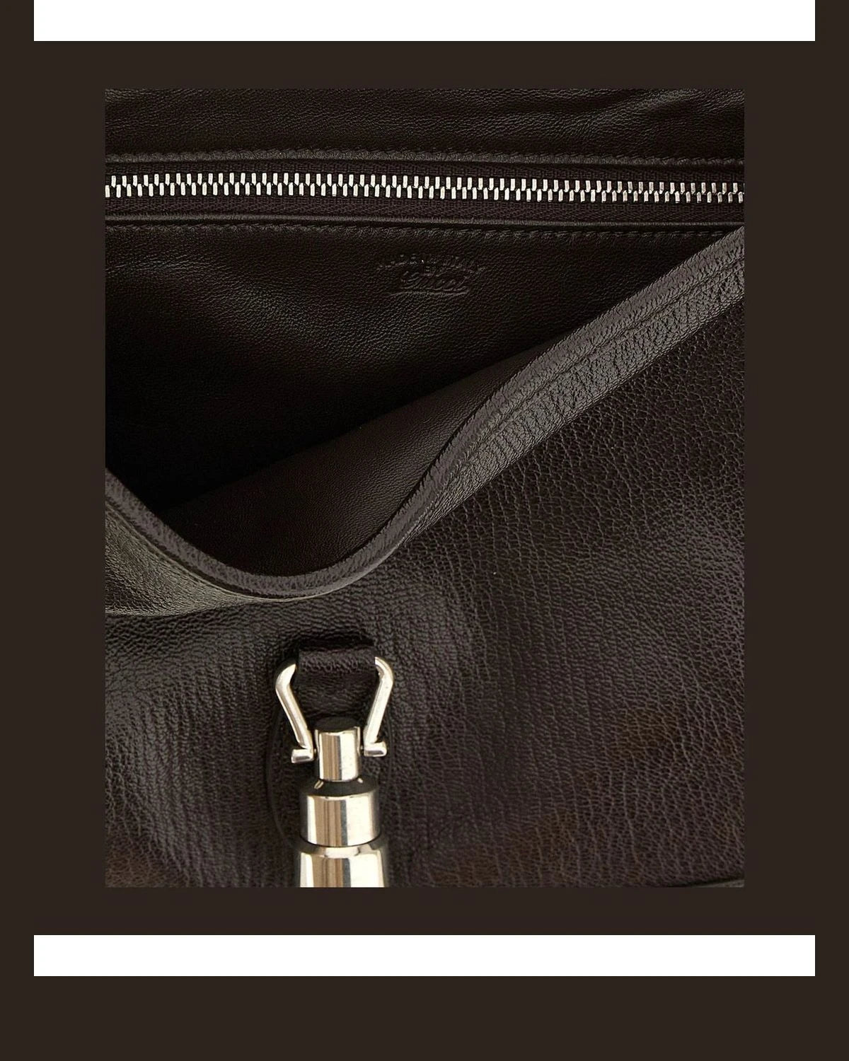 Gucci Shoulder Bag in brown, Goat Leather — view 4