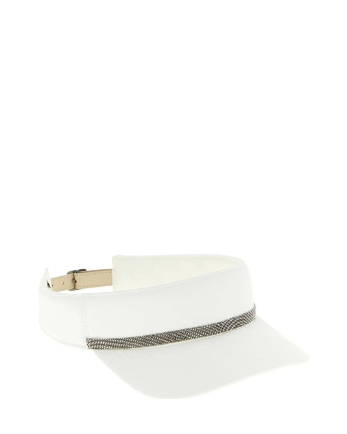 Brunello Cucinelli Sun Hat in white, Polyester — view 2