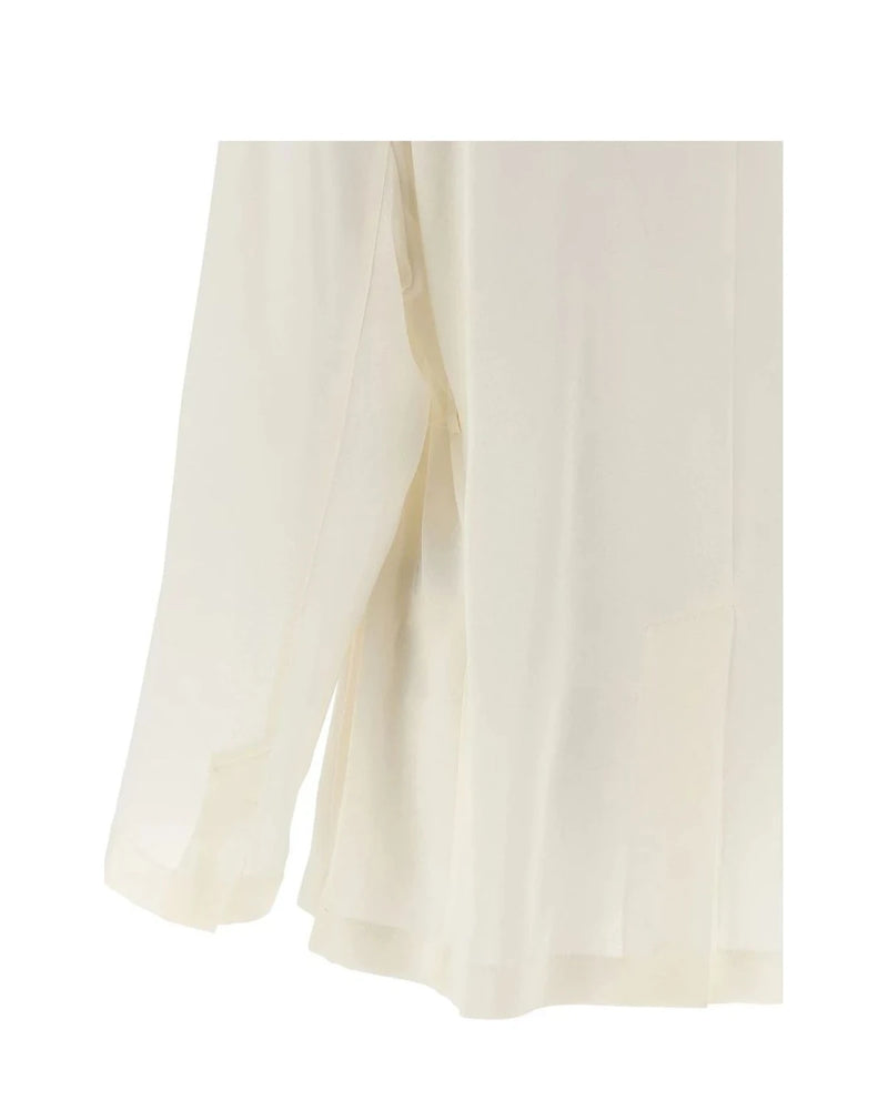 Brunello Cucinelli Blazer in beige, Silk — view 4