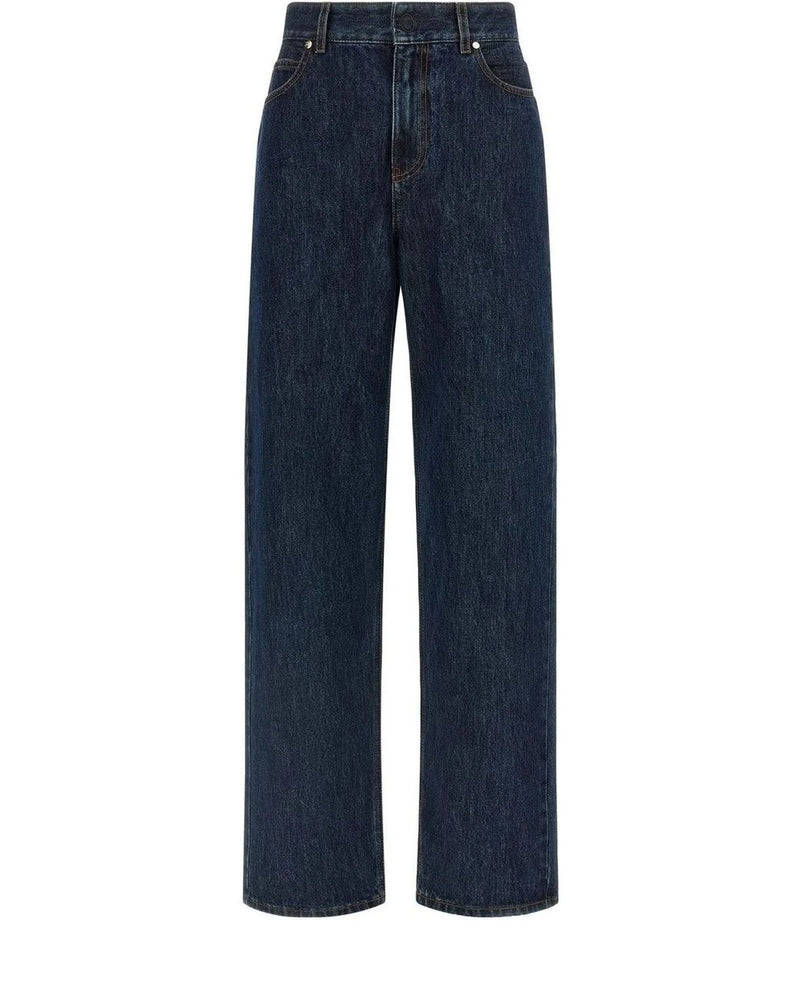 Fendi Jean in blue, Cotton