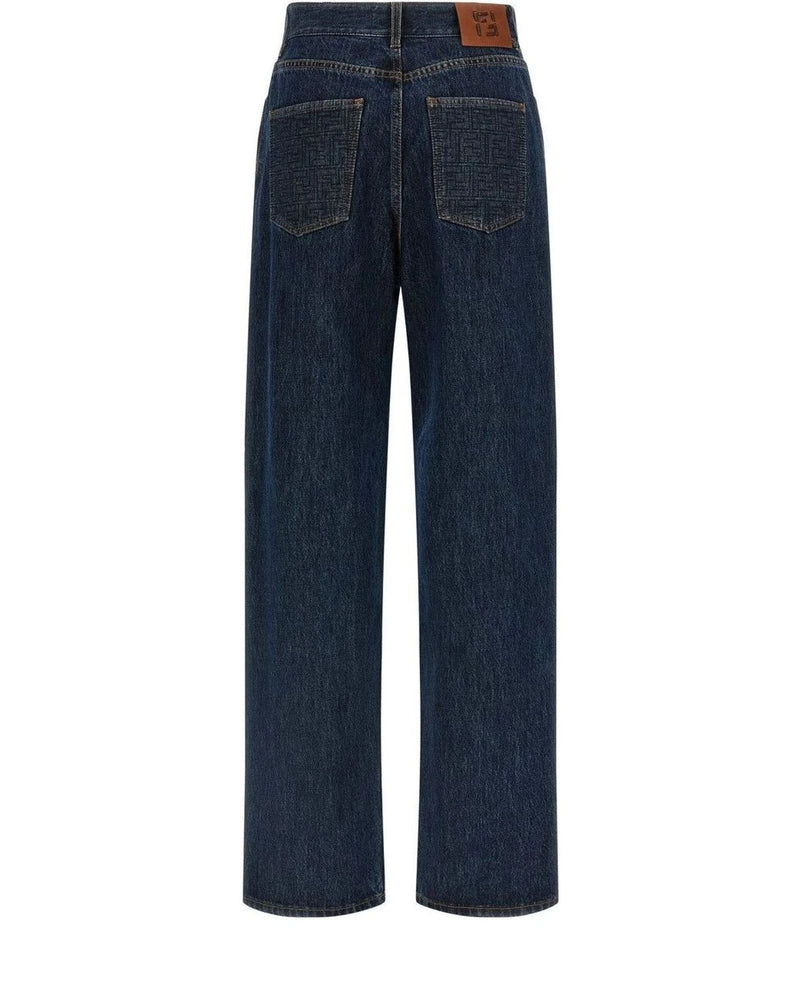 Fendi Jean in blue, Cotton — view 2