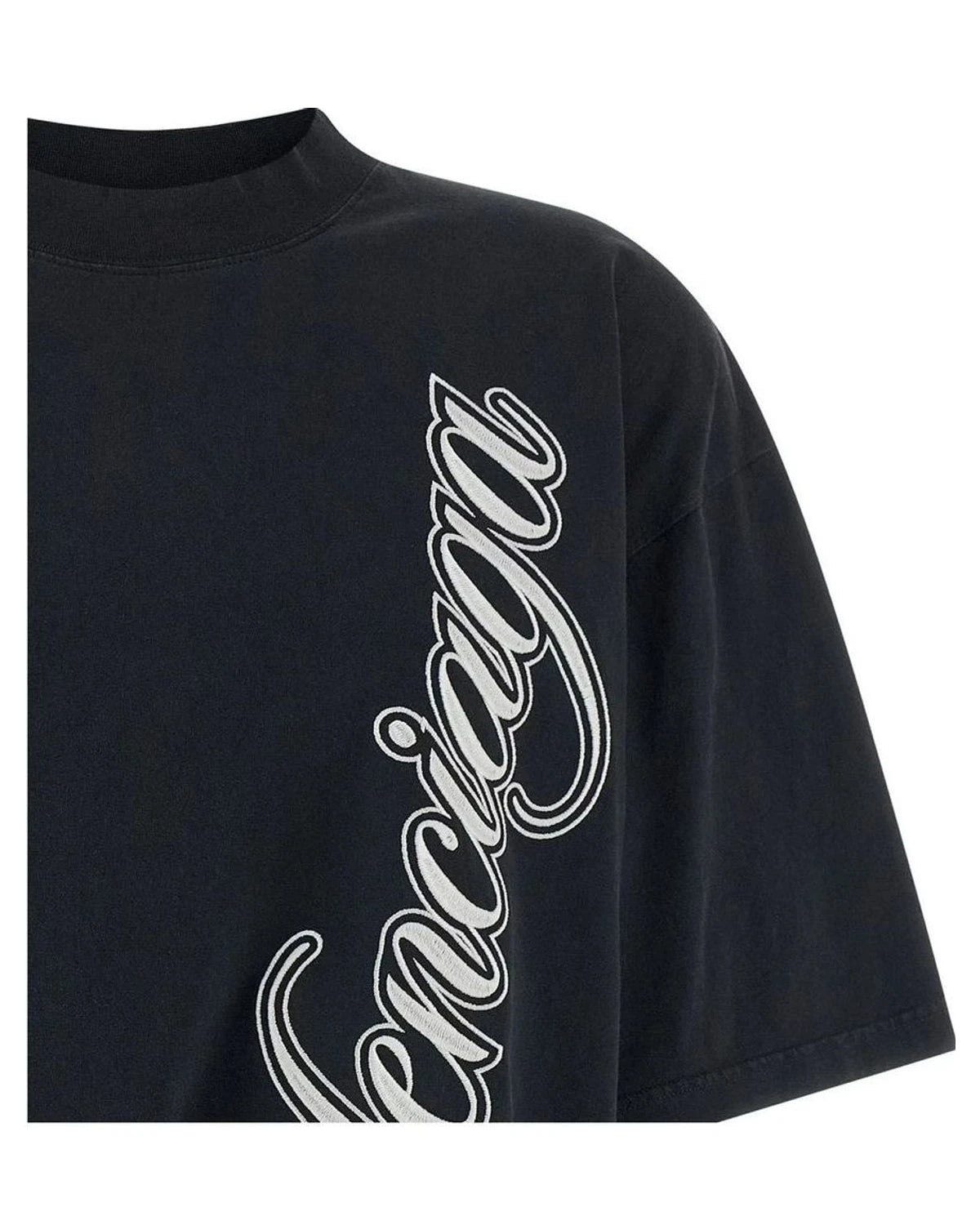 Balenciaga T-Shirt in black, Cotton — view 3