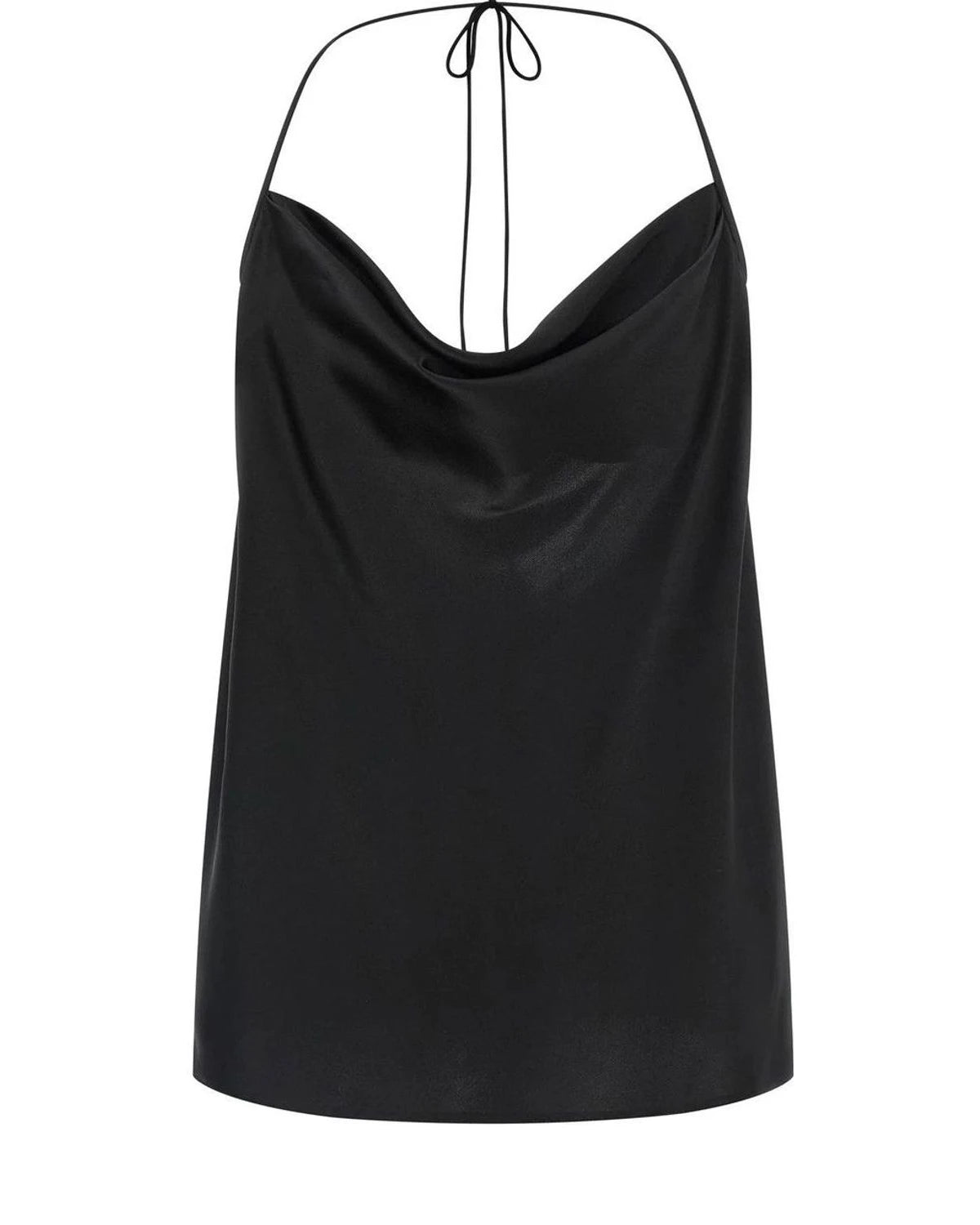 Valentino Garavani Tank Top in black, Silk
