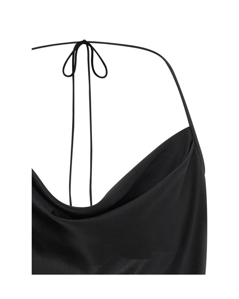 Valentino Garavani Tank Top in black, Silk — view 3