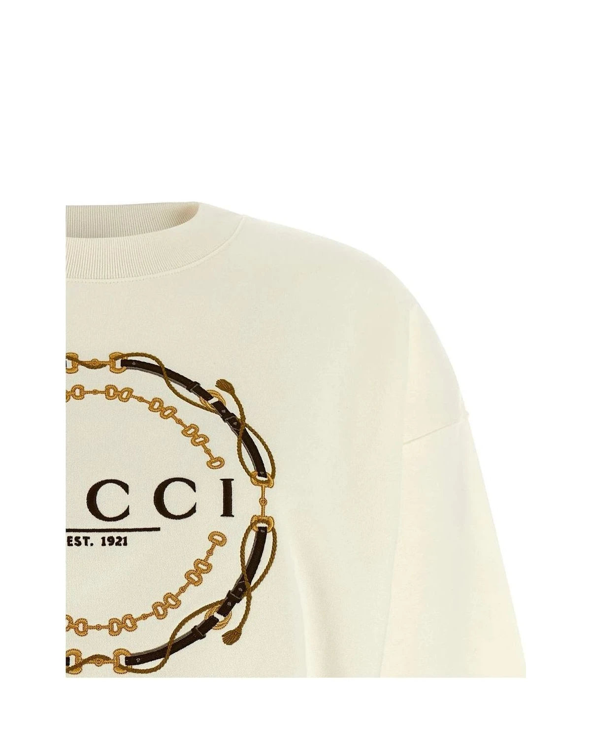 Gucci Sweatshirt in white, Cotton — view 3