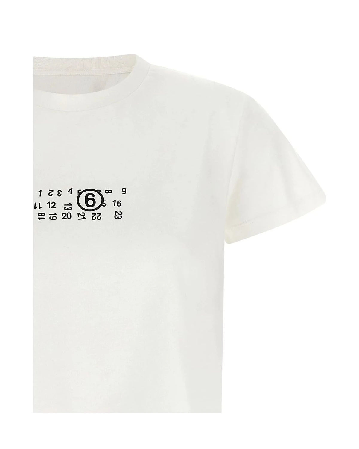 MM6 Maison Margiela T-Shirt in white, Cotton — view 3