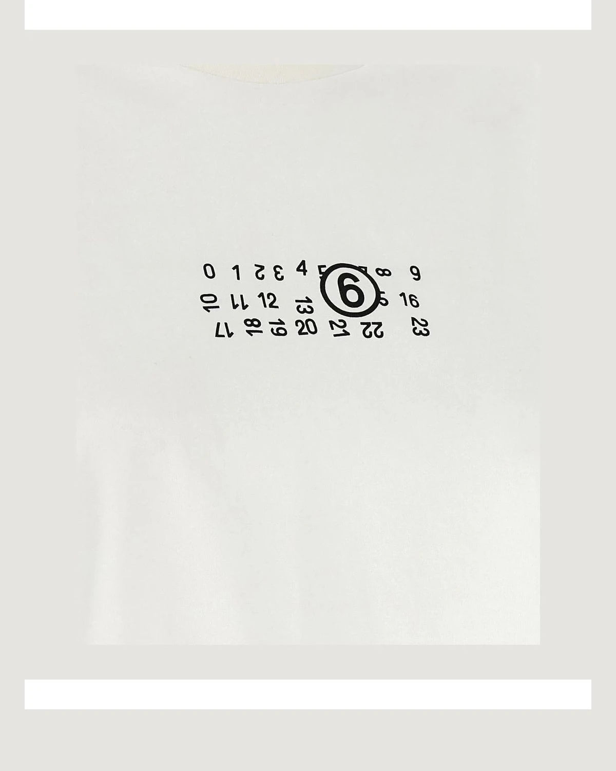 MM6 Maison Margiela T-Shirt in white, Cotton — view 4
