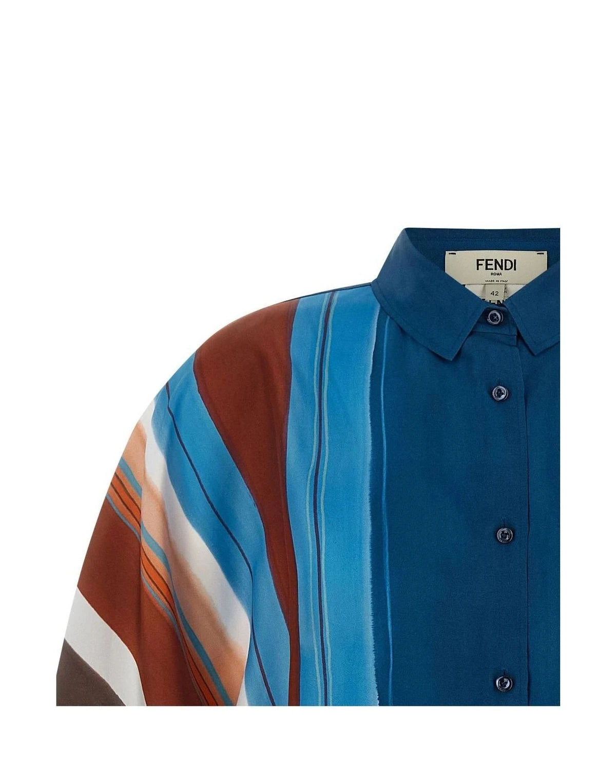 Fendi Blouse in multicolor, Silk — view 3