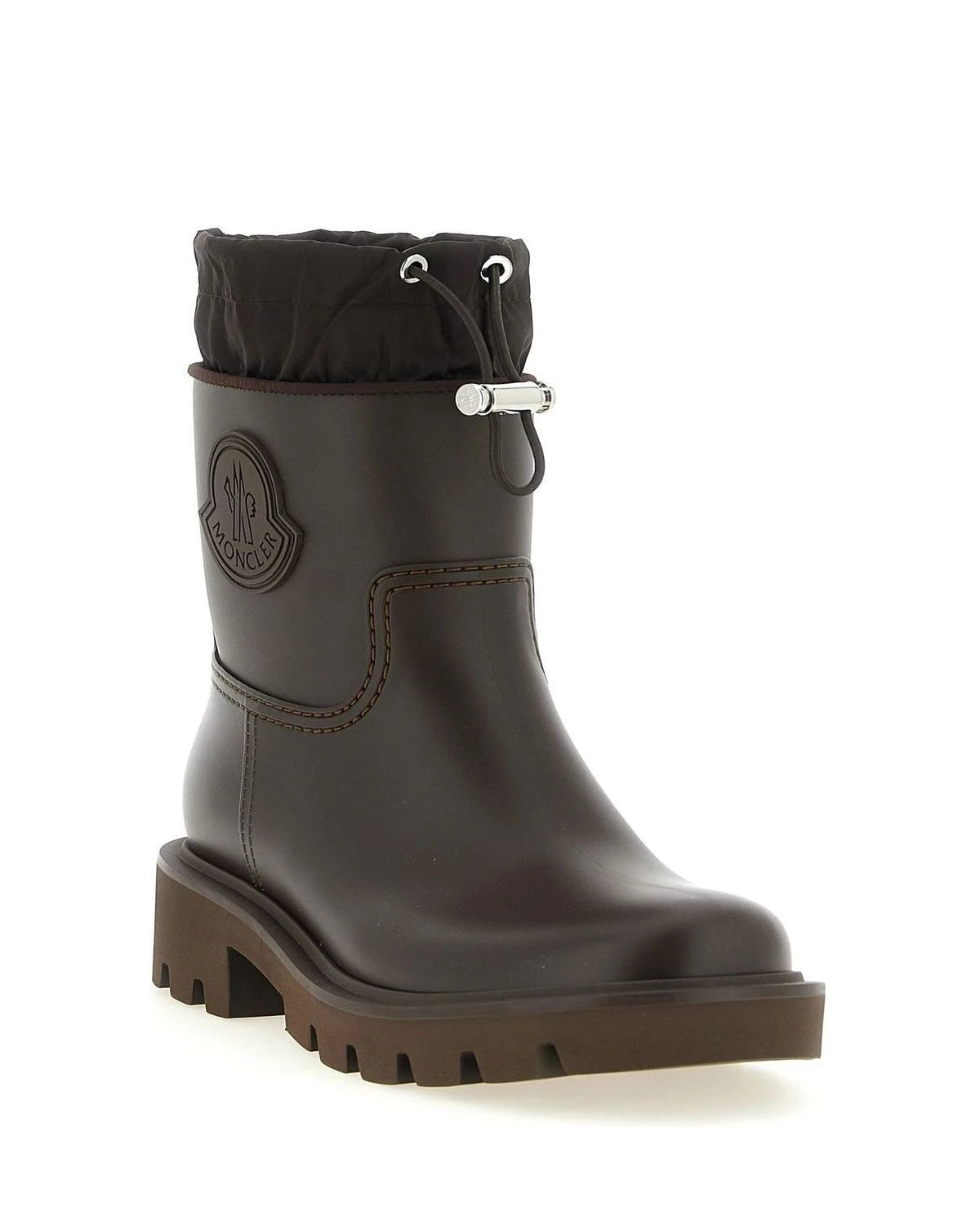 Moncler Ankle Boots in brown, Pvc — view 2