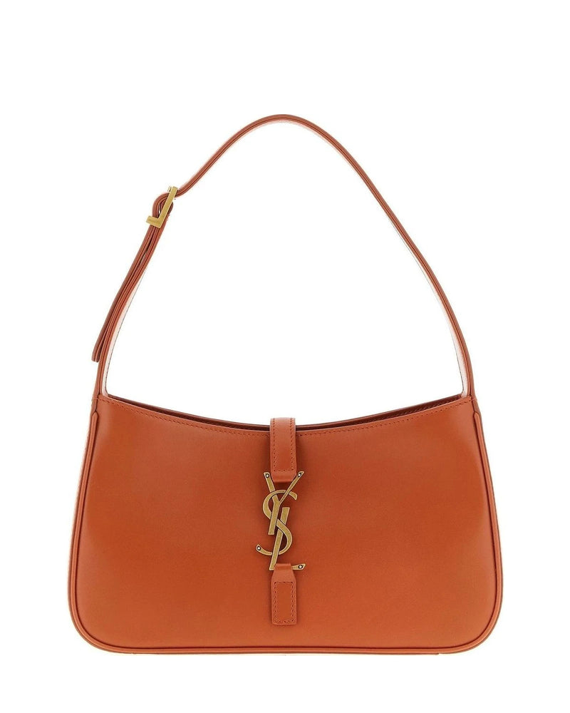 Saint Laurent Shoulder Bag in orange, Calfskin Leather