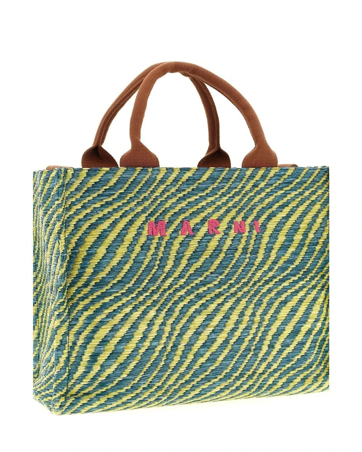 Marni Tote Bag in multicolor, Polyamide — view 3