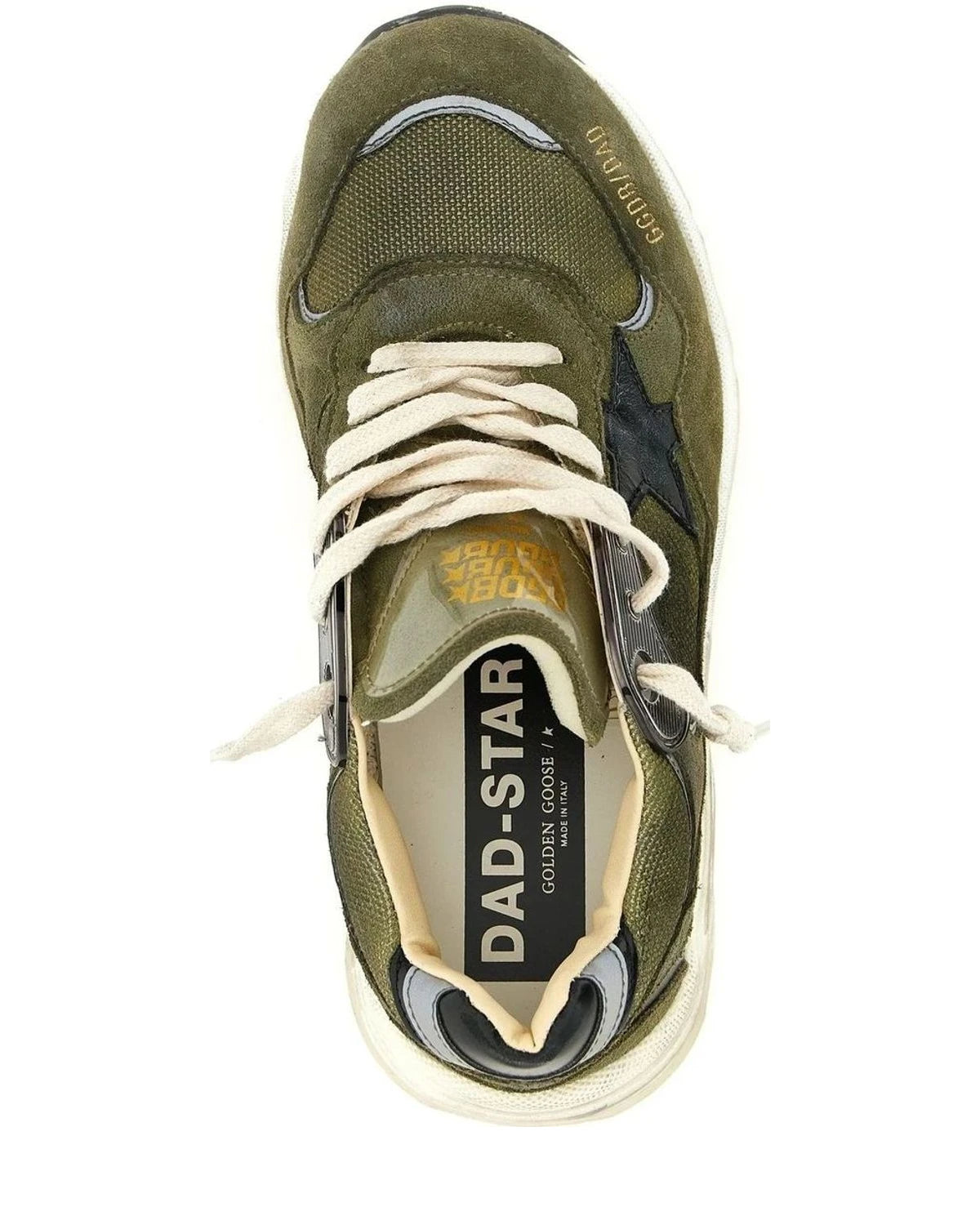 Golden Goose Sneakers in green, Suede — view 4