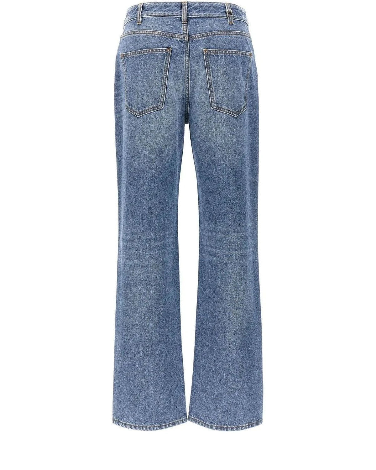 Chloé Jean in blue, Cotton — view 2