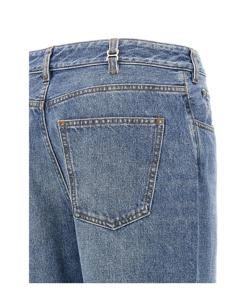 Chloé Jean in blue, Cotton — view 4
