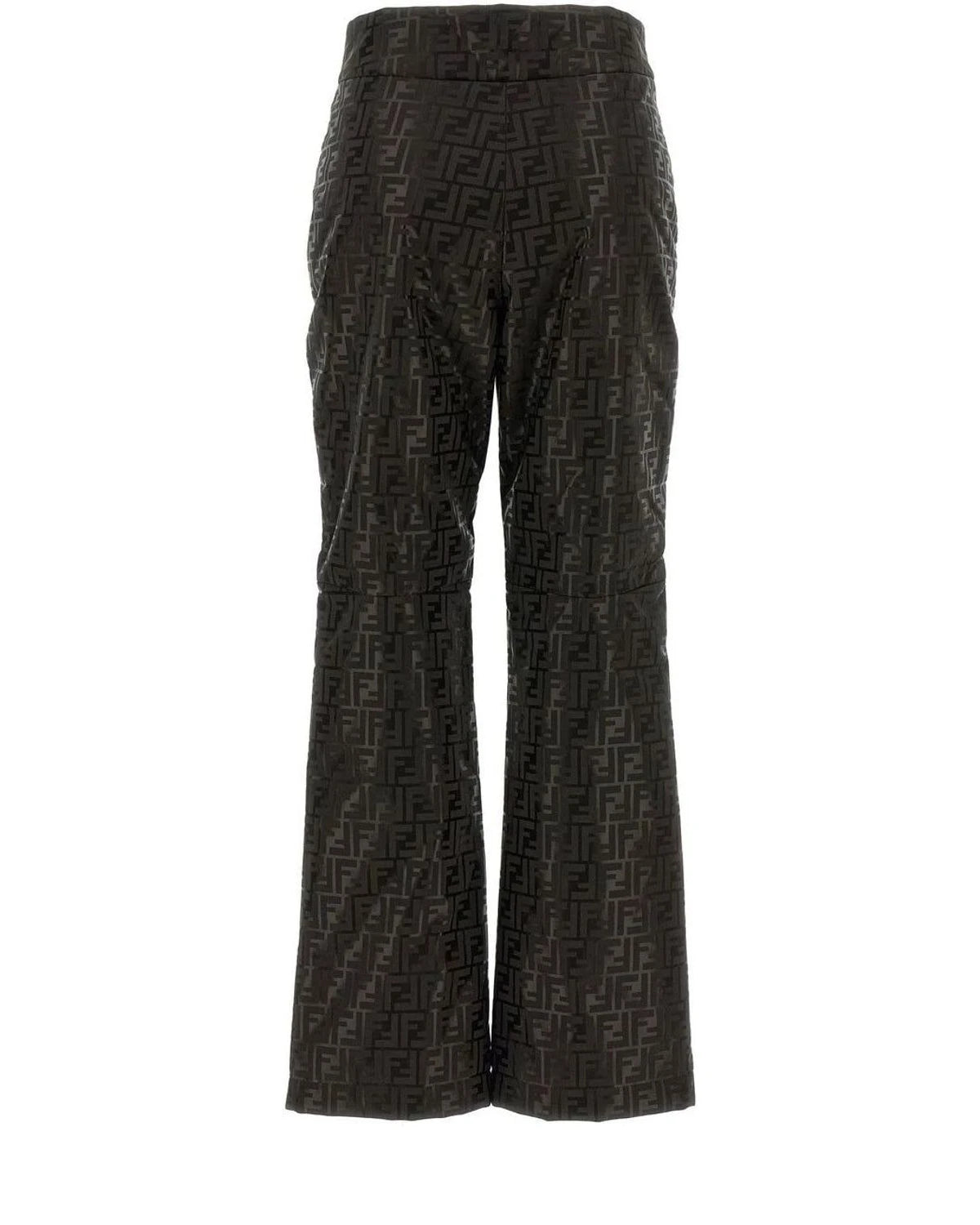 Fendi Trouser in brown, Cotton — view 2
