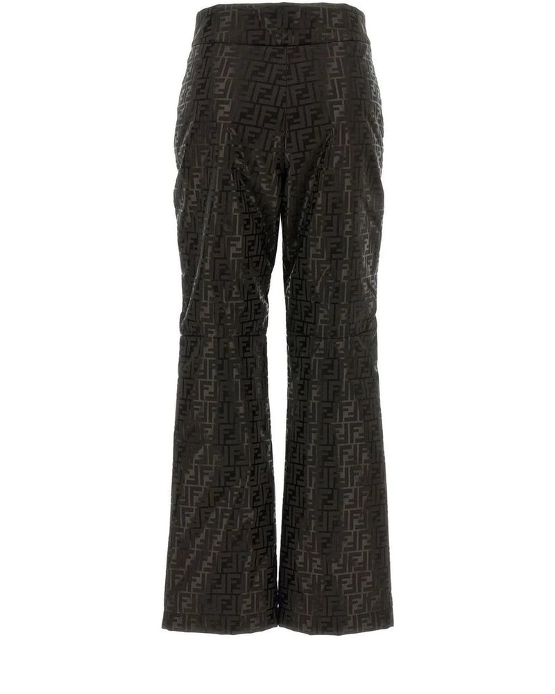 Fendi Trouser in brown, Cotton — view 2
