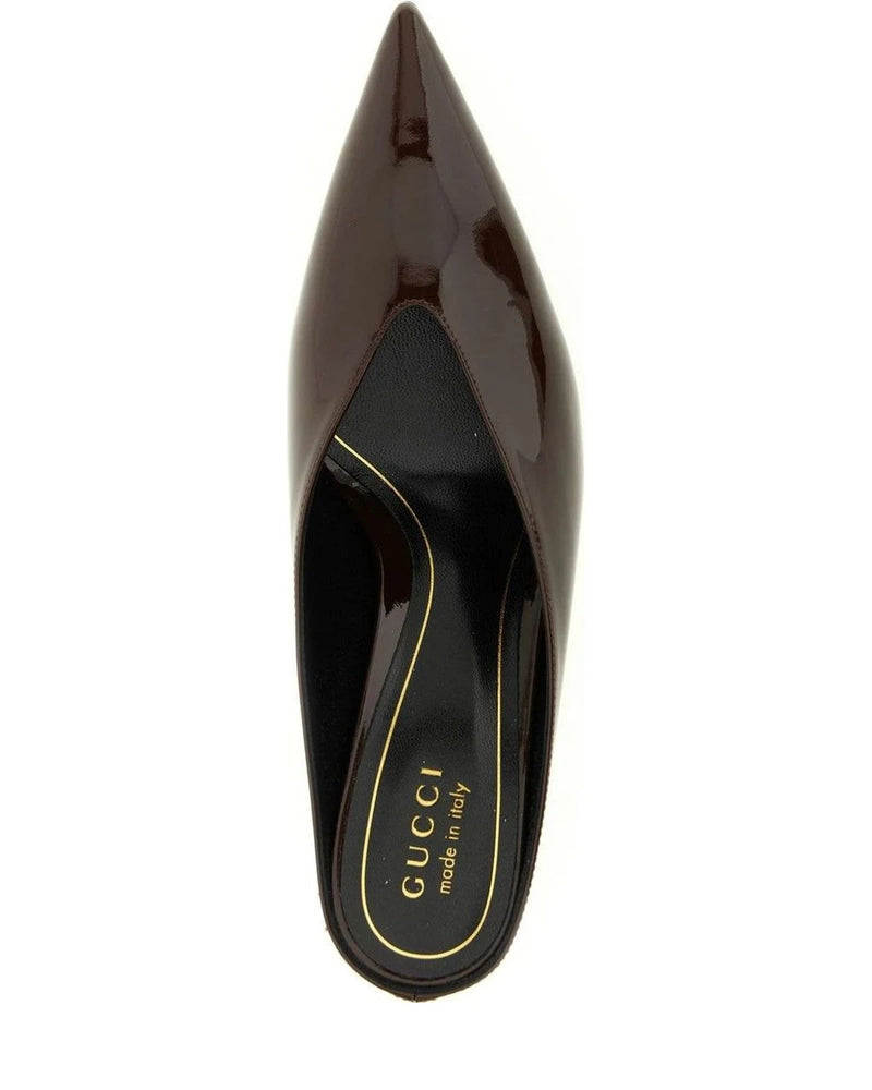 Gucci Heels in red, Calfskin Leather — view 4