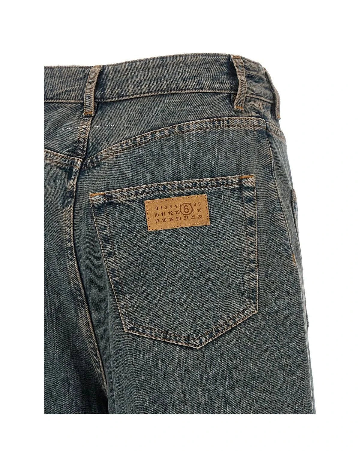 MM6 Maison Margiela Jean in gray — view 4