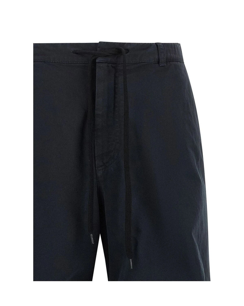 MM6 Maison Margiela Palazzo Pant in blue, Cotton — view 3