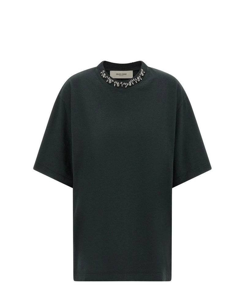 Golden Goose T-Shirt in black, Cotton