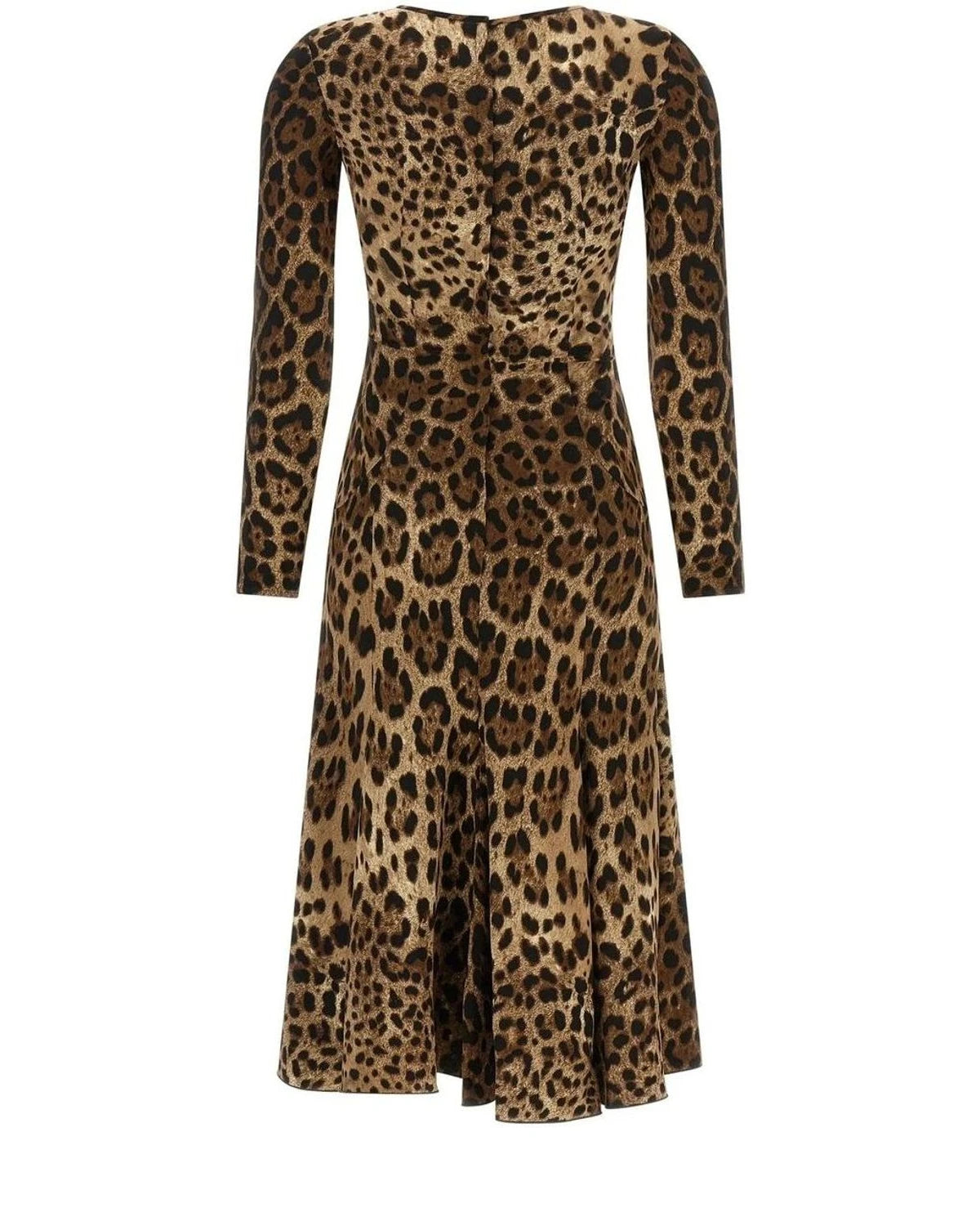 Dolce & Gabbana Dresse in brown, Viscose — view 2