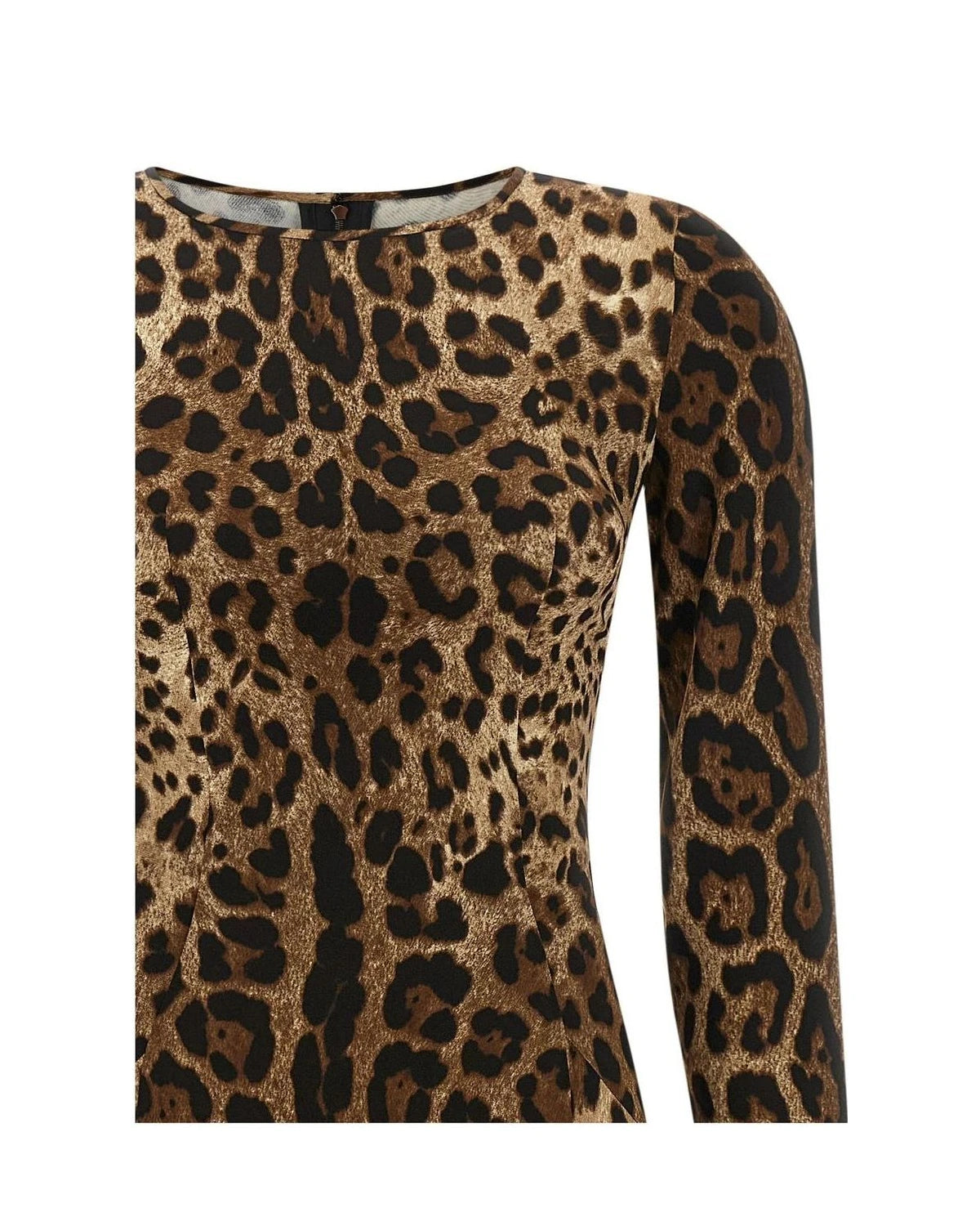 Dolce & Gabbana Dresse in brown, Viscose — view 3