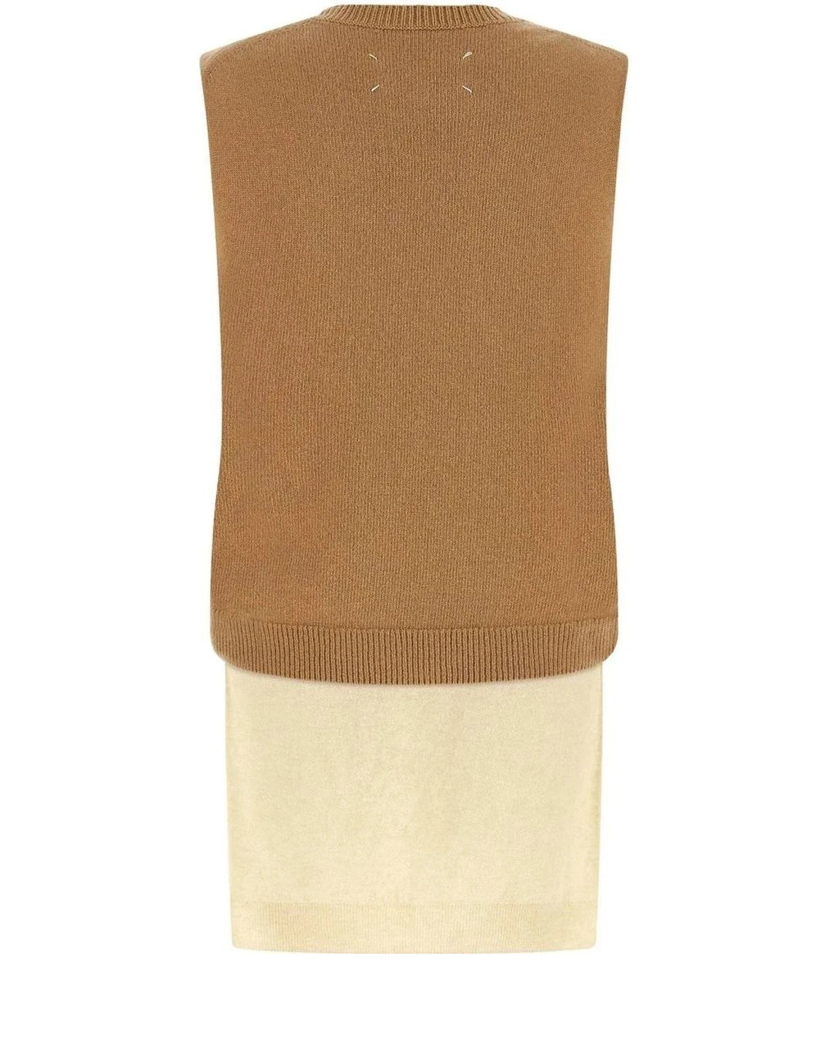 Maison Margiela Vest in beige — view 2
