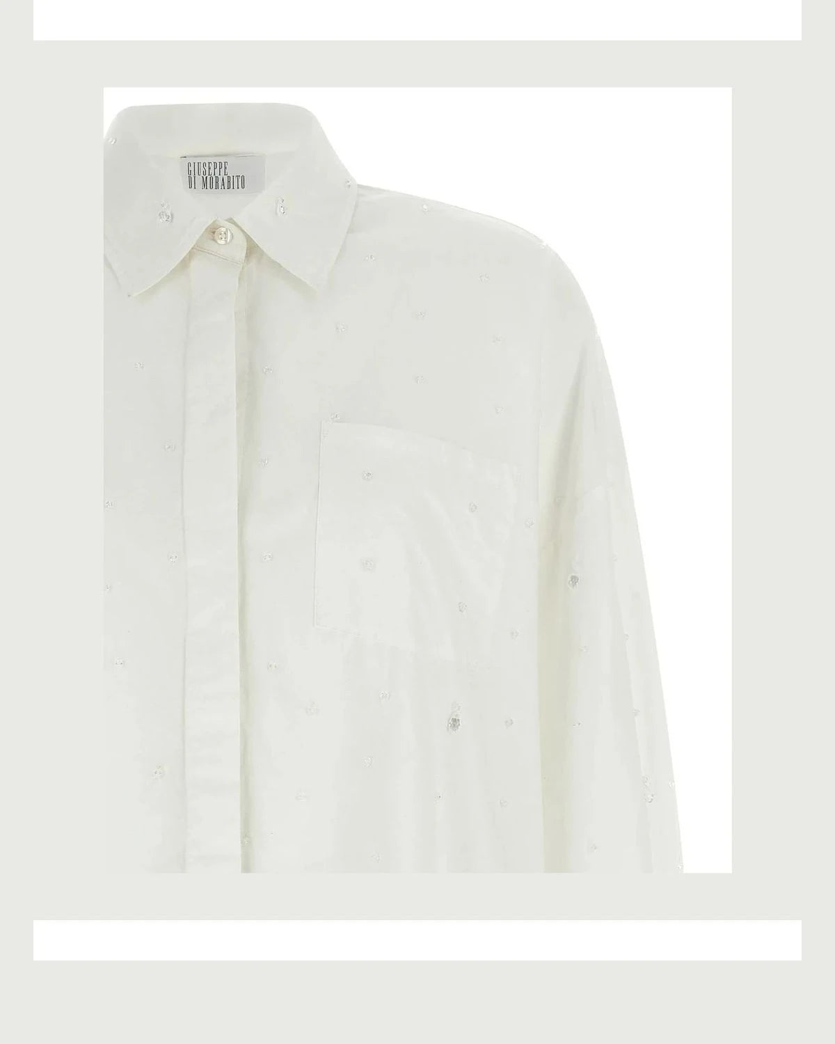 Giuseppe Di Morabito Dress Shirt in white, Cotton — view 3
