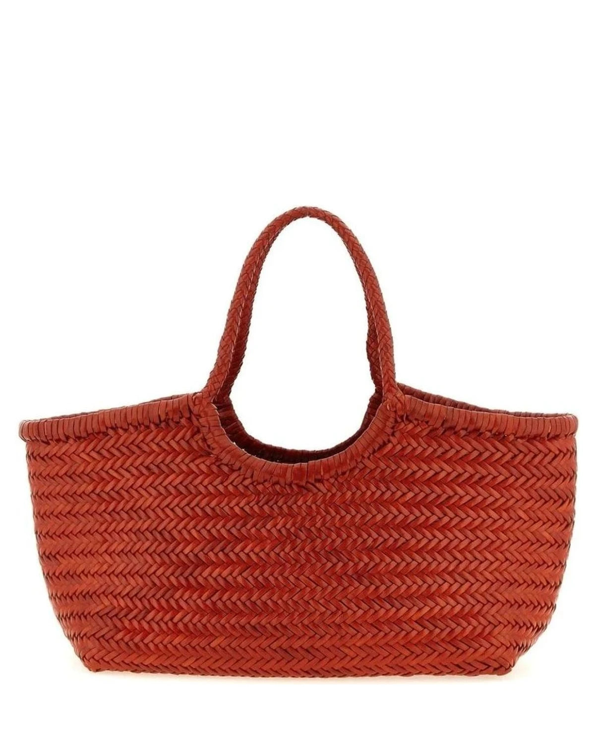 Dragon Diffusion Tote Bag in orange, Calfskin Leather