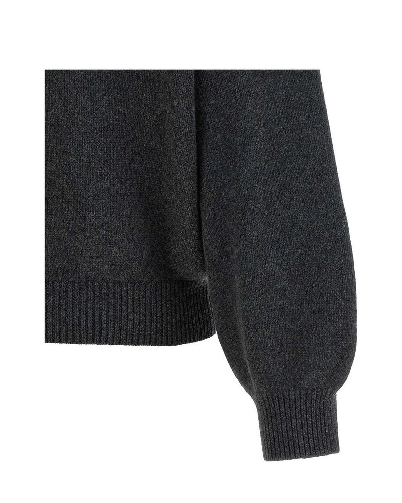 Khaite Sweater in gray, Cashmere — view 4