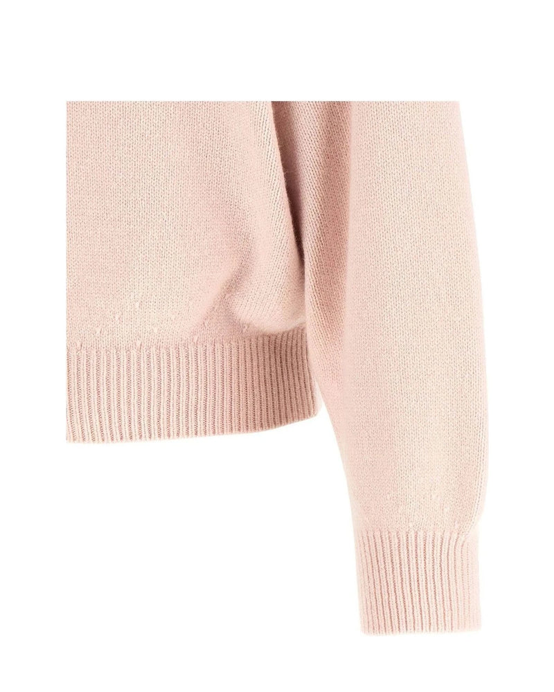 Khaite Sweater in pink, Cashmere — view 4