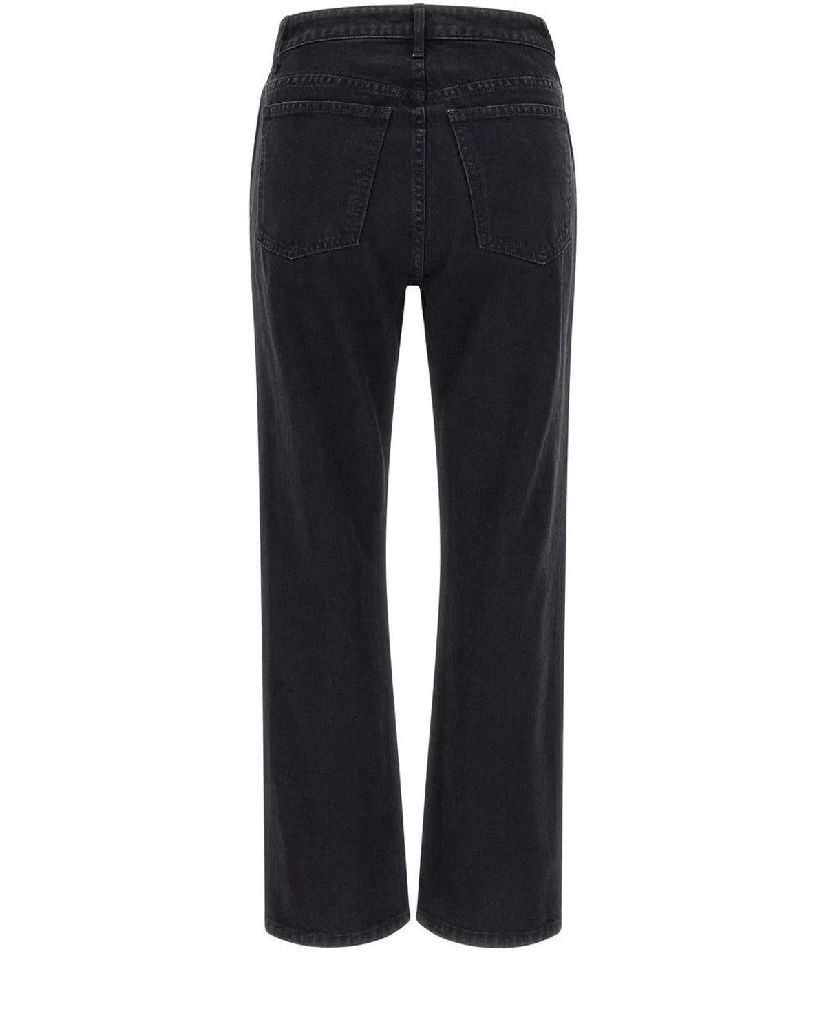 Khaite Jean in black, Cotton — view 2