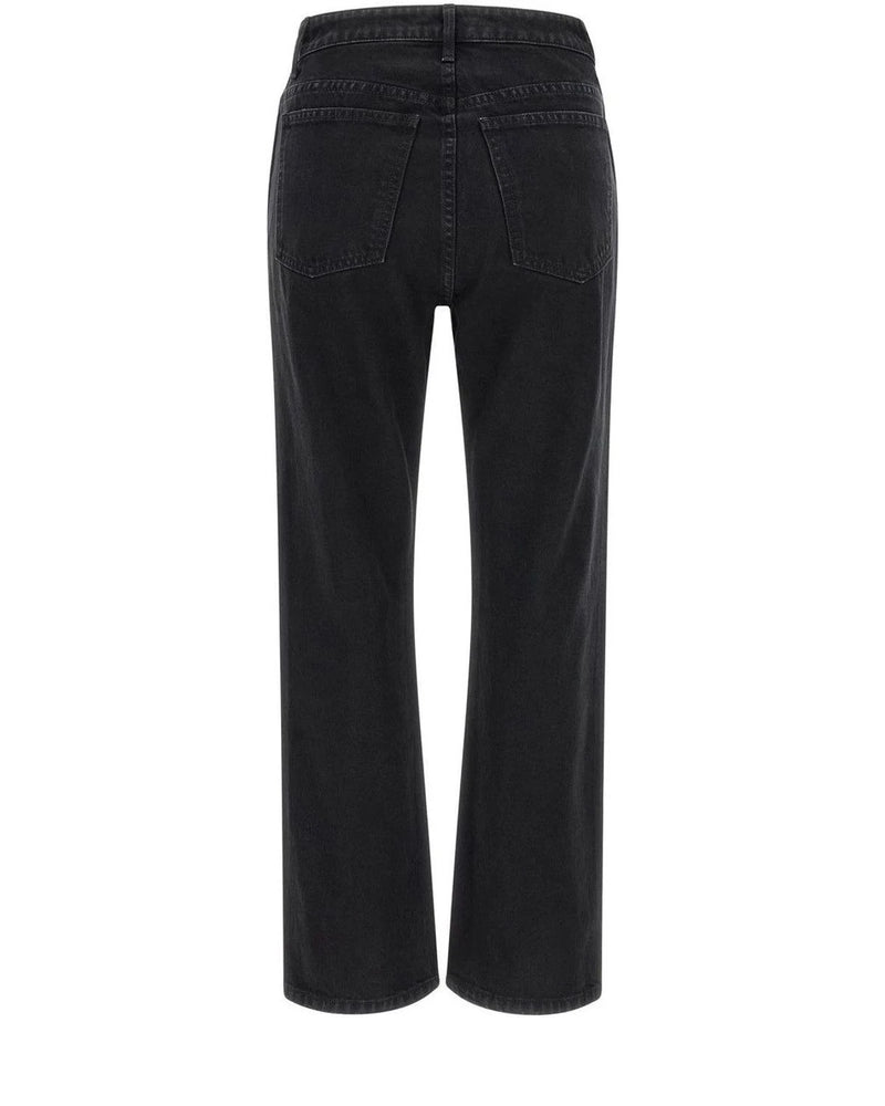 Khaite Jean in black, Cotton — view 2