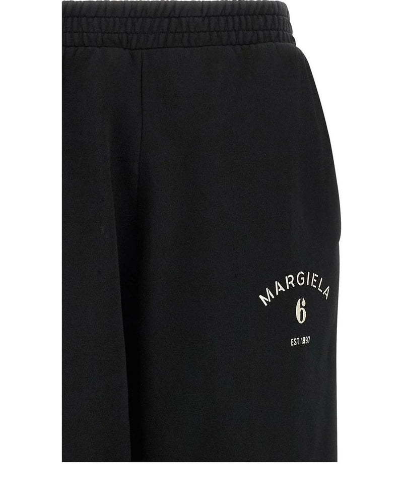 MM6 Maison Margiela Jogger in black, Cotton — view 3