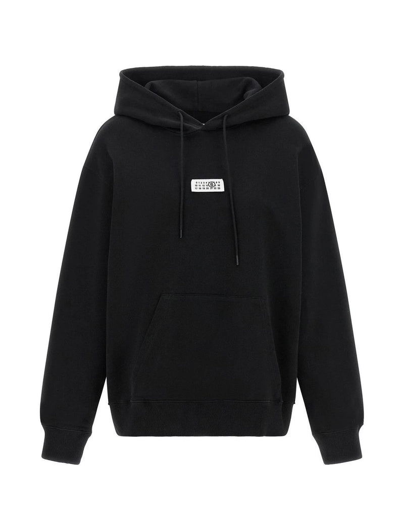 MM6 Maison Margiela Hoodie in black, Cotton